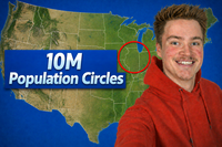 10M US Population Circles