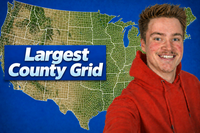 US Largest County Grid