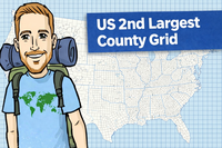 US 2nd Largest County Grid