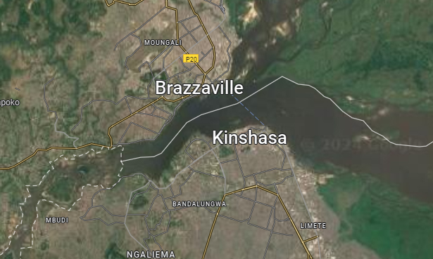 Kinshasa and Brazzaville