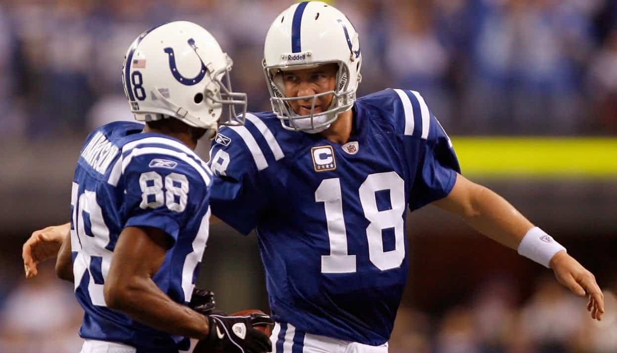 Peyton Manning and Marvin Harrison