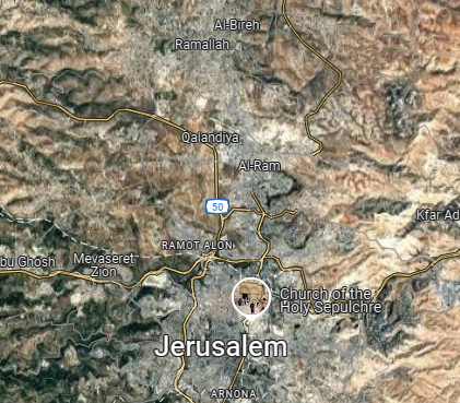 Ramallah and Jerusalem