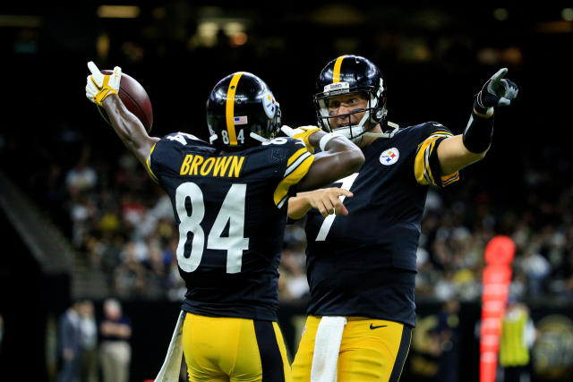 Ben Roethlisberger and Antonio Brown