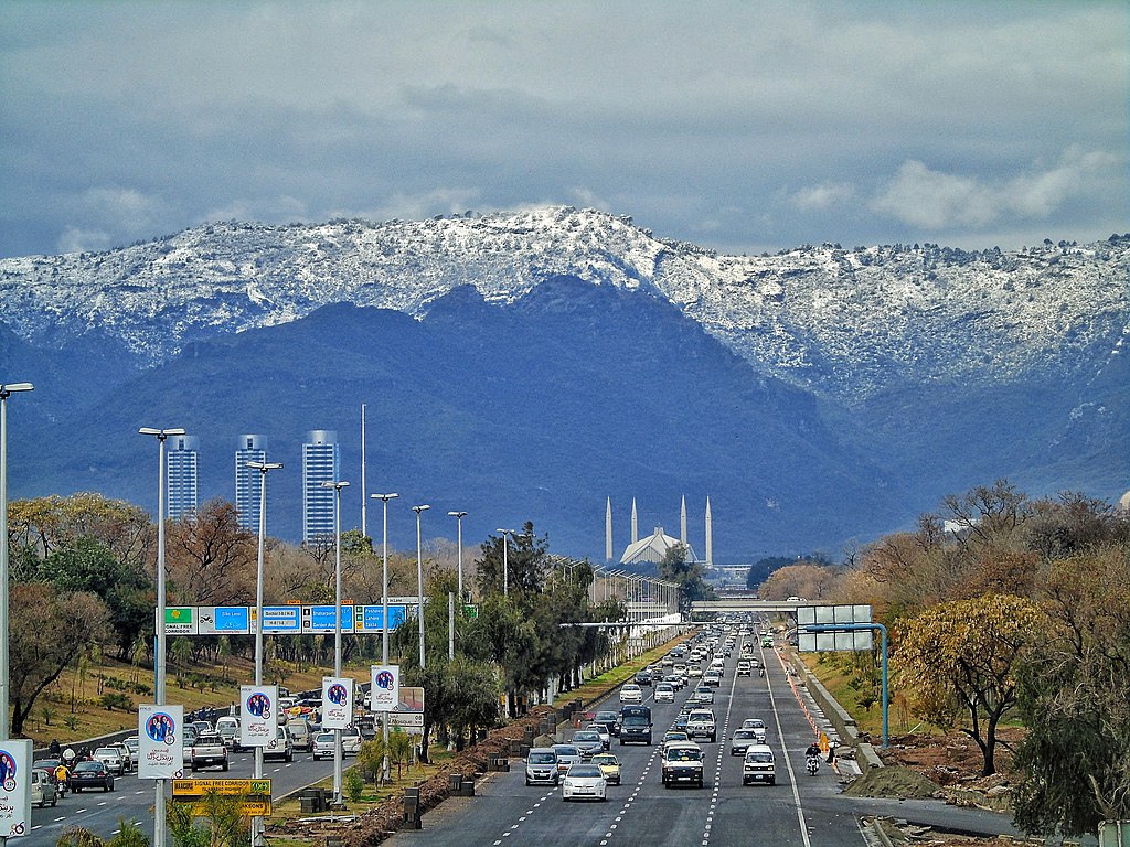 Islamabad, capital of Pakistan