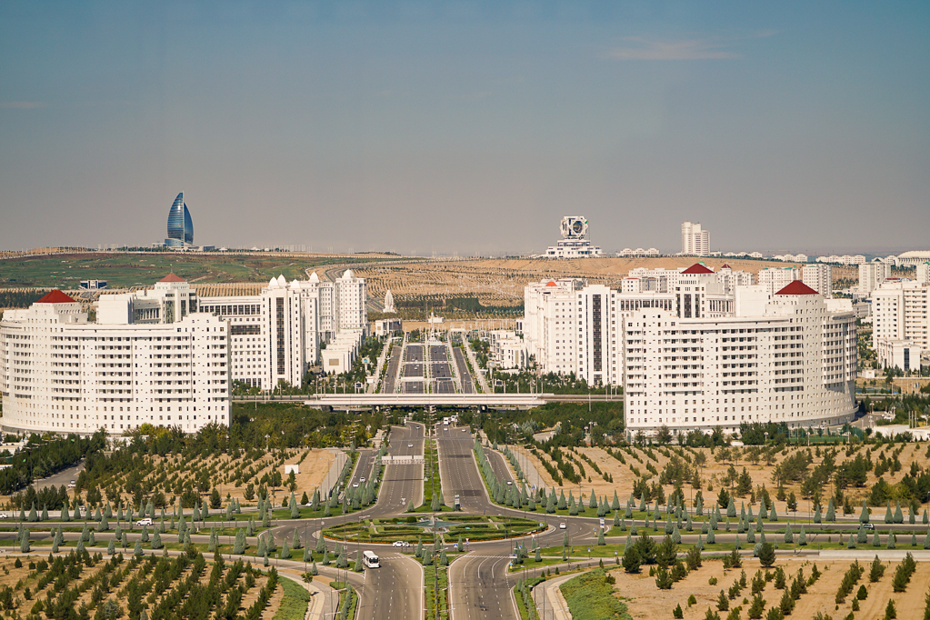 Ashgabat, capital of Turkmenistan