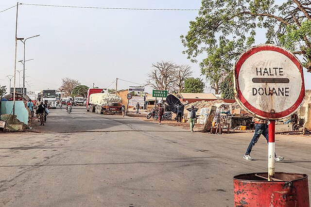 Gambia - Senegal border