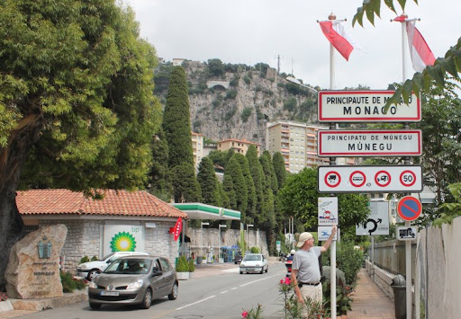 Monaco - France border