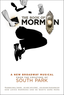 The Book of Mormon Broadway Poster