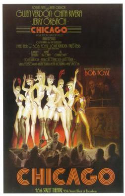 Chicago Broadway Poster