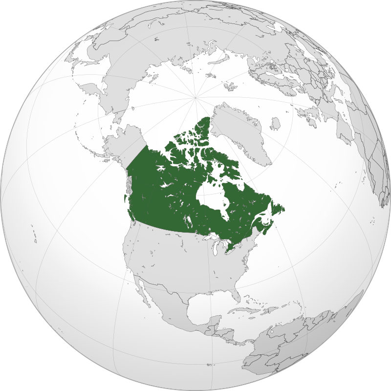 Map of Canada