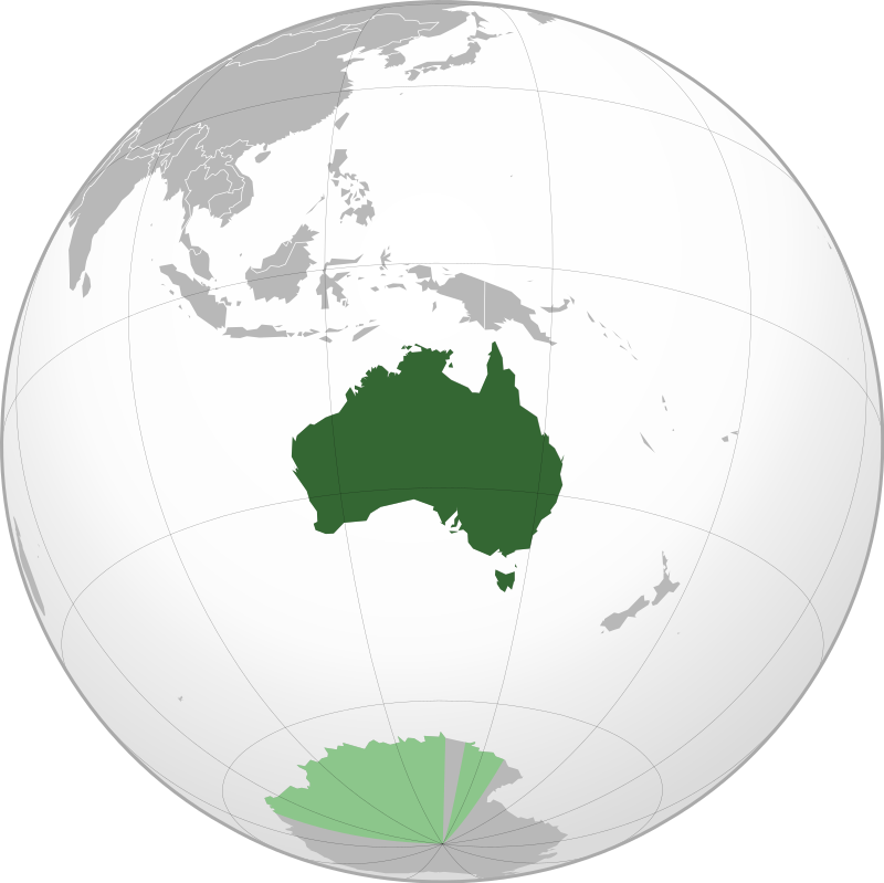 Map of Australia