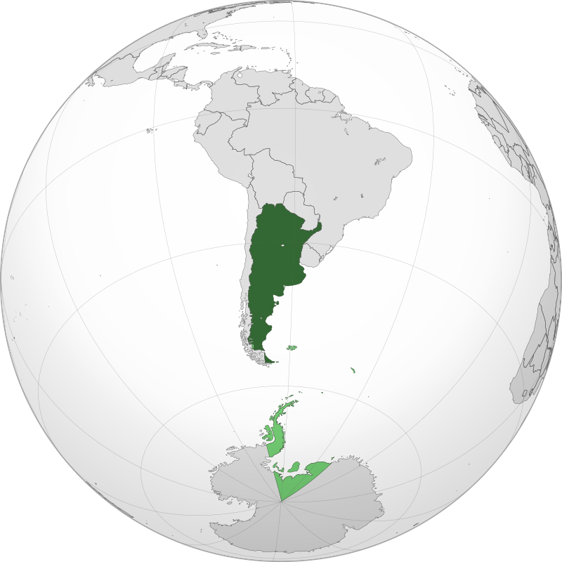 Map of Argentina