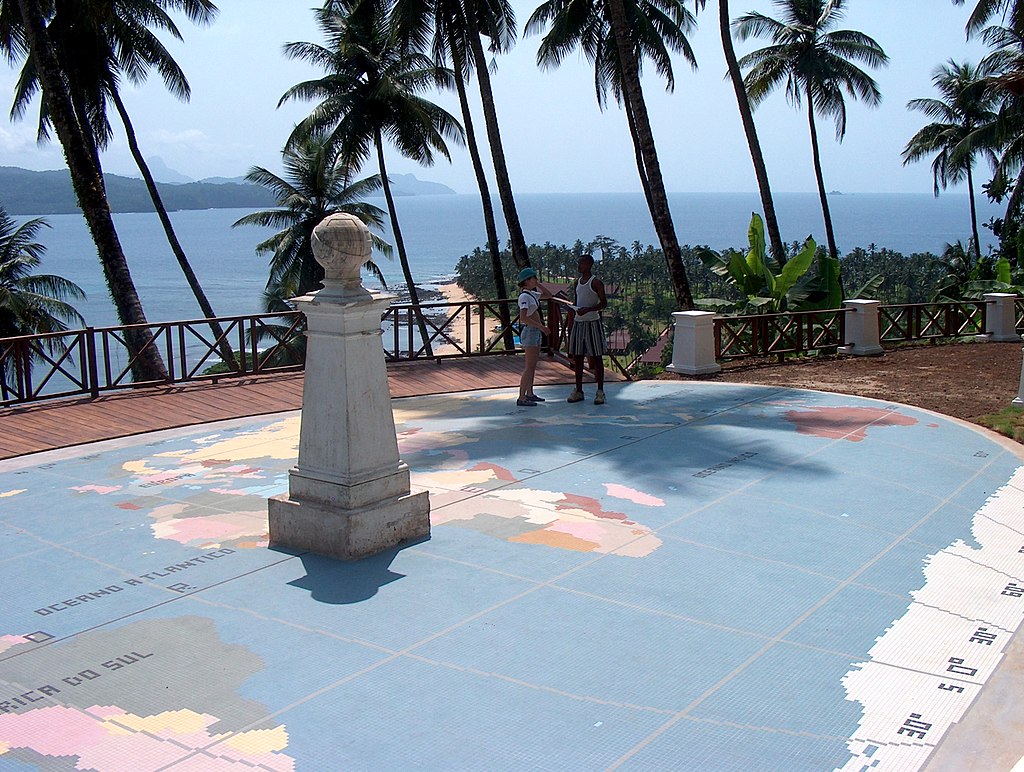 São Tomé and Príncipe on the Equator