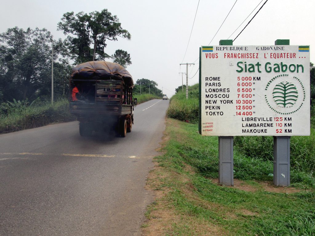 Gabon on the Equator