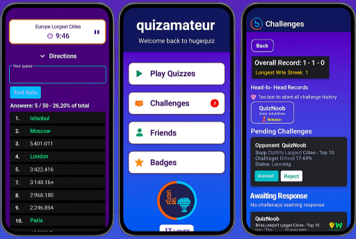 hugequiz App